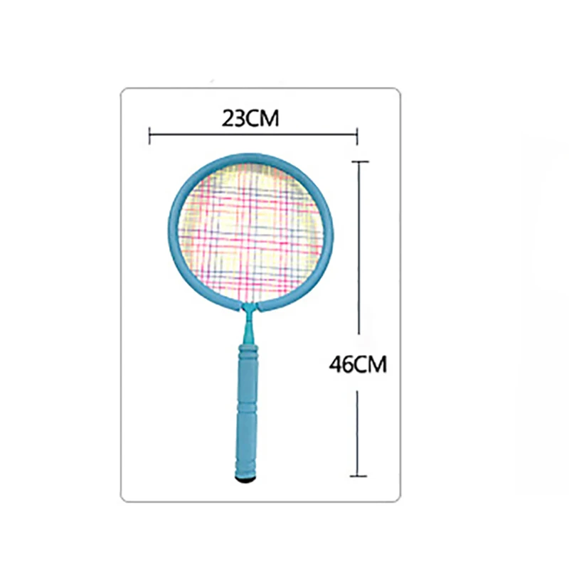 1 пара практичные ракетки для бадминтона спортивные уличные развлечения детские развлечения красочные ракетки для бадминтона