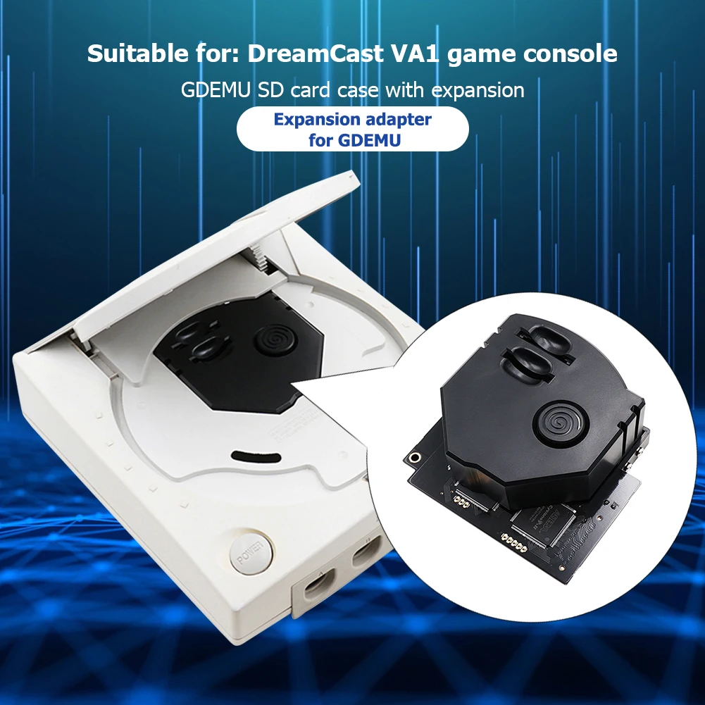 GDEMU-   ī 3D μ Ʈ ŰƮ Ȯ , SEGA Dream Cast VA1 ֿܼ ̺ ùķ̼ 