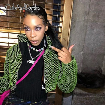 

Autumn Winter Puffer Jacket Women Plaid Print Green Crop Bubble Coats Long Sleeve Casual Warm Parka Streetwear Cuteandpsycho