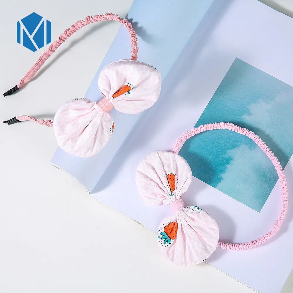 M MISM/ стильный милый ободок для волос для девочек с милым кроликом и лисой, набор аксессуаров для волос, тканевый обруч для волос для женщин