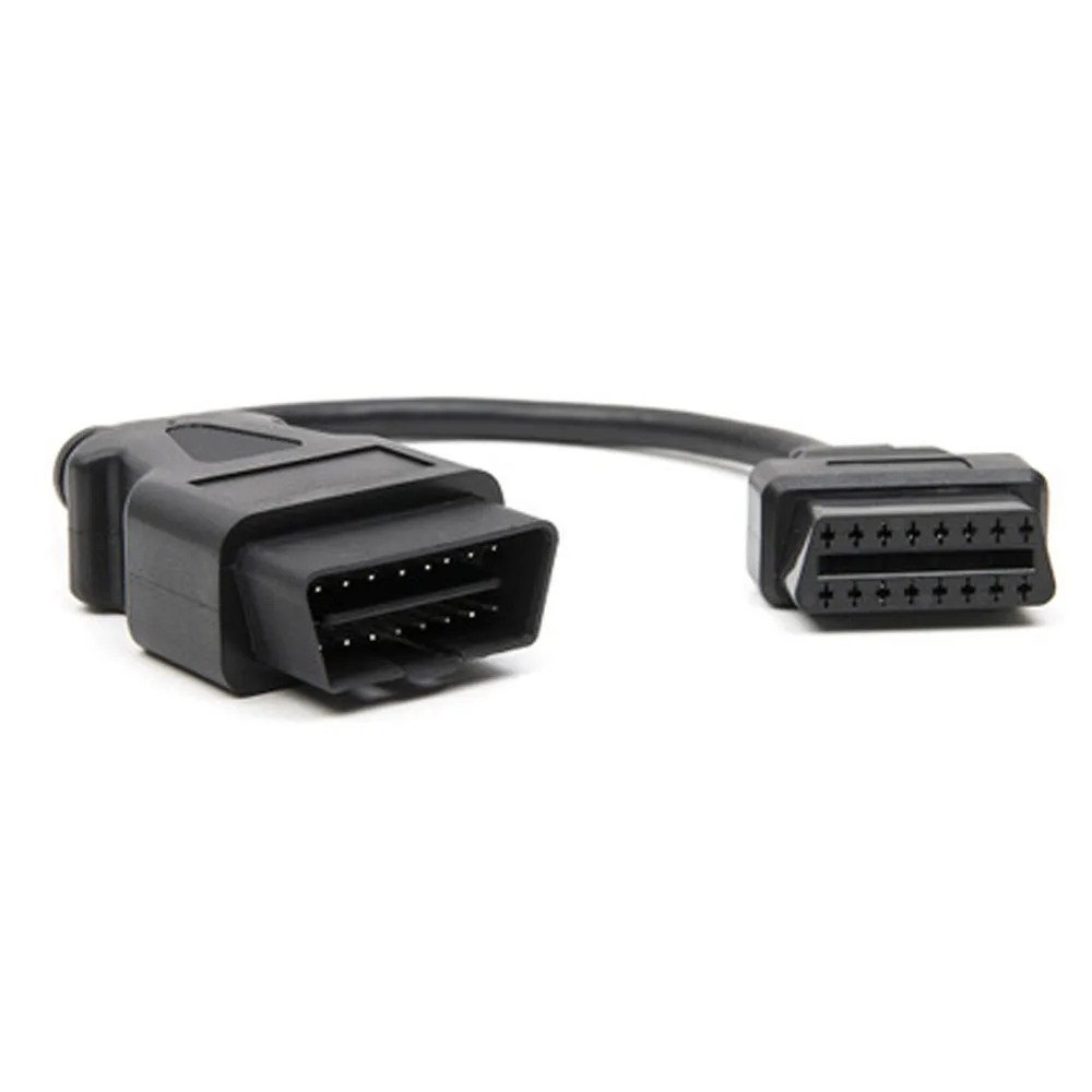 Кабель разветвитель KWOKKER OBD II 16 контактный переходник 2 кабель удлинитель штырь