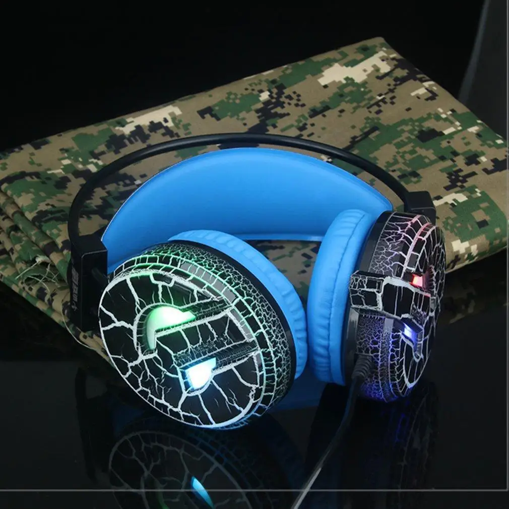 Gaming MIC LED Headset CellPhone Headphones For 3 5mm jack PC Phone Lot