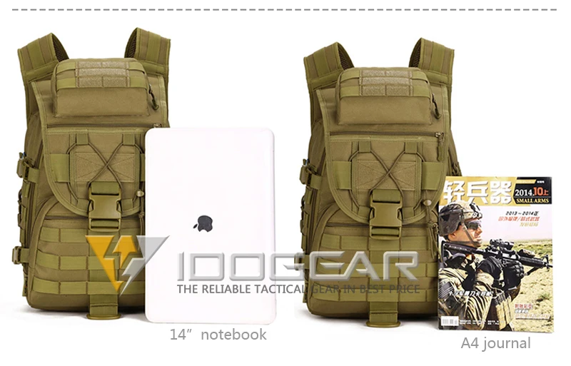 IDOGEAR X7 Рюкзак Военная Тактическая Сумка Molle водостойкий тактический рюкзак для спорта на открытом воздухе, туризма, кемпинга