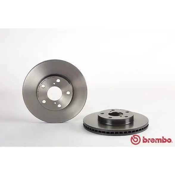 Disc brake TOYOTA RAV 4 II 1.8/2.0 00-06 front vent. BREM | Автомобили и мотоциклы