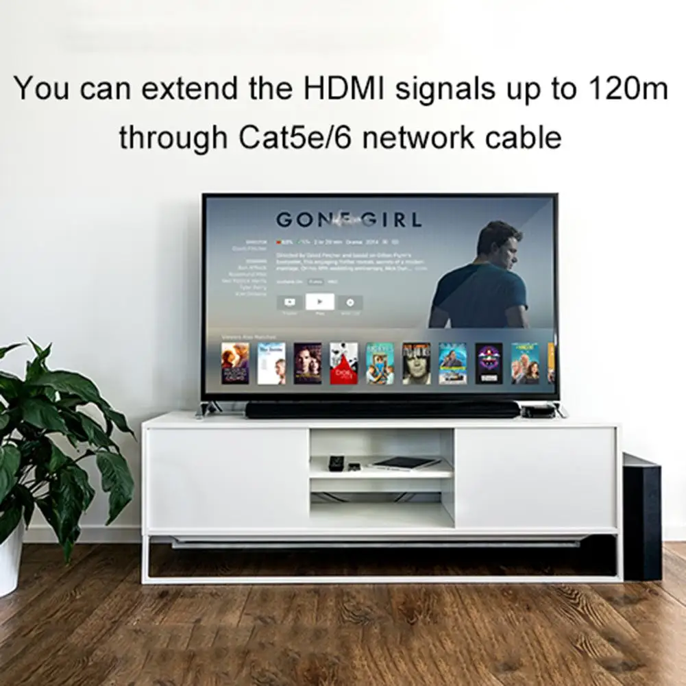 1080P HDMI приемник 60 Гц HDMI передатчик Ethernet расширитель для Windows Mac OS Linux и Android систем Measy Cat871 120 м