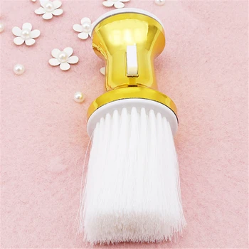 

Korean Hair Comb Hair Cutting Neck Face Duster Bath Powder Cleaner Brushes Professional Salon Stylist Hairdressing Tools 1PC