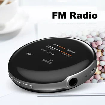 

RUIZU M1 Portable MP3 Player 8GB Multifunctional Player Bluetooth4.0 1.44in TFT Screen w/ 3.5mm Headphone Lanyard Video FM Radio