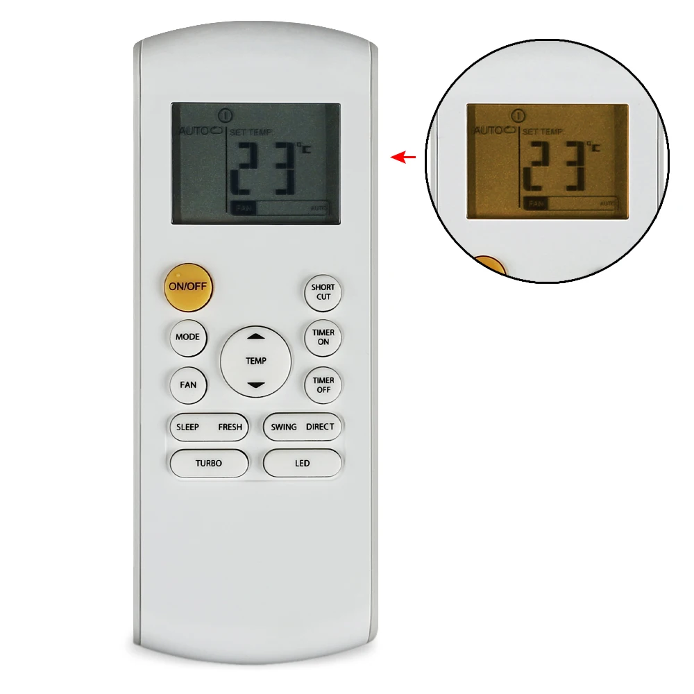 

Air Conditioner Remote Control for beko midea RG57K7(B)/BGEF/RG57A1(B)/RG57B(B)/BGE Air conditioner