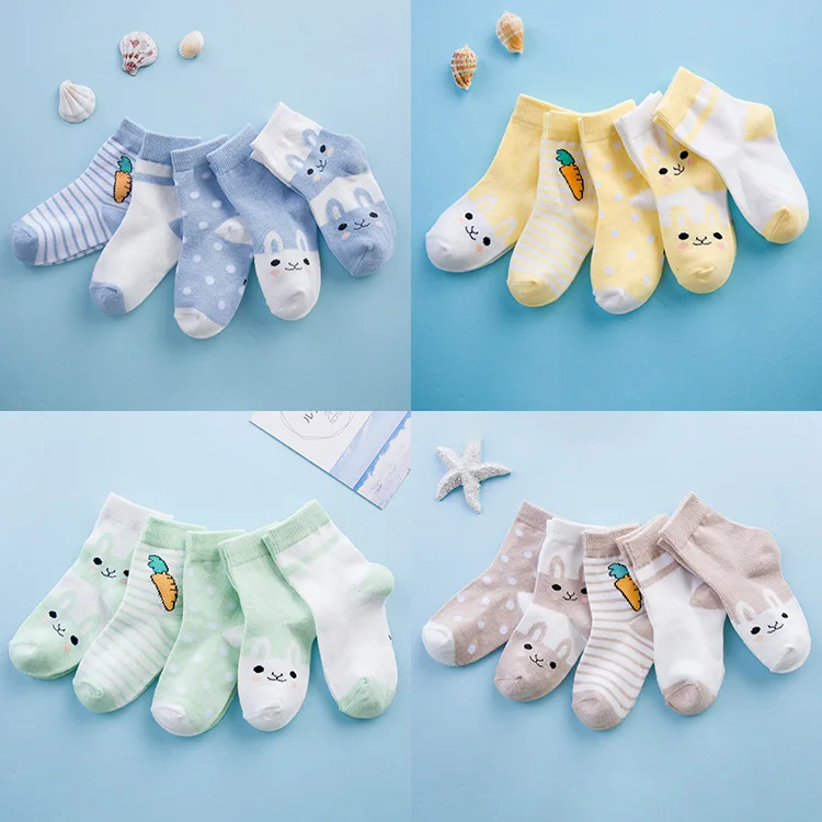 

2019 Spring And Autumn New Style 0-9-Year-Old Children's Socks Cute Cartoon Comfortable Tube BABY'S Socks