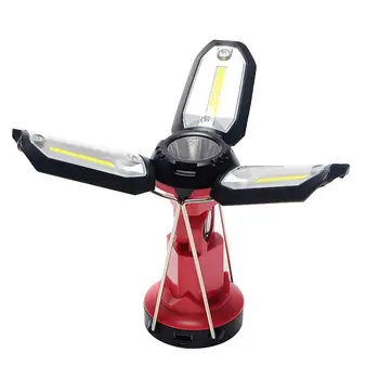 

Protable Spotlight Working Light Multifunction Rechargeable COB LED Work Light Lamp Flashlight Worklight for Outdoor camping