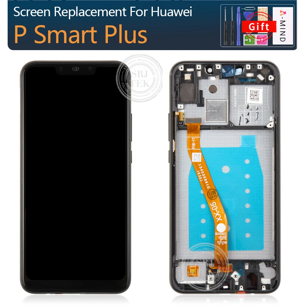 

100% Original For Huawei P Smart+ ( P Smart Plus ) INE-LX1 / INE-L21 NOva 3i Full LCD DIsplay +Touch Screen Digitizer Assembly+F