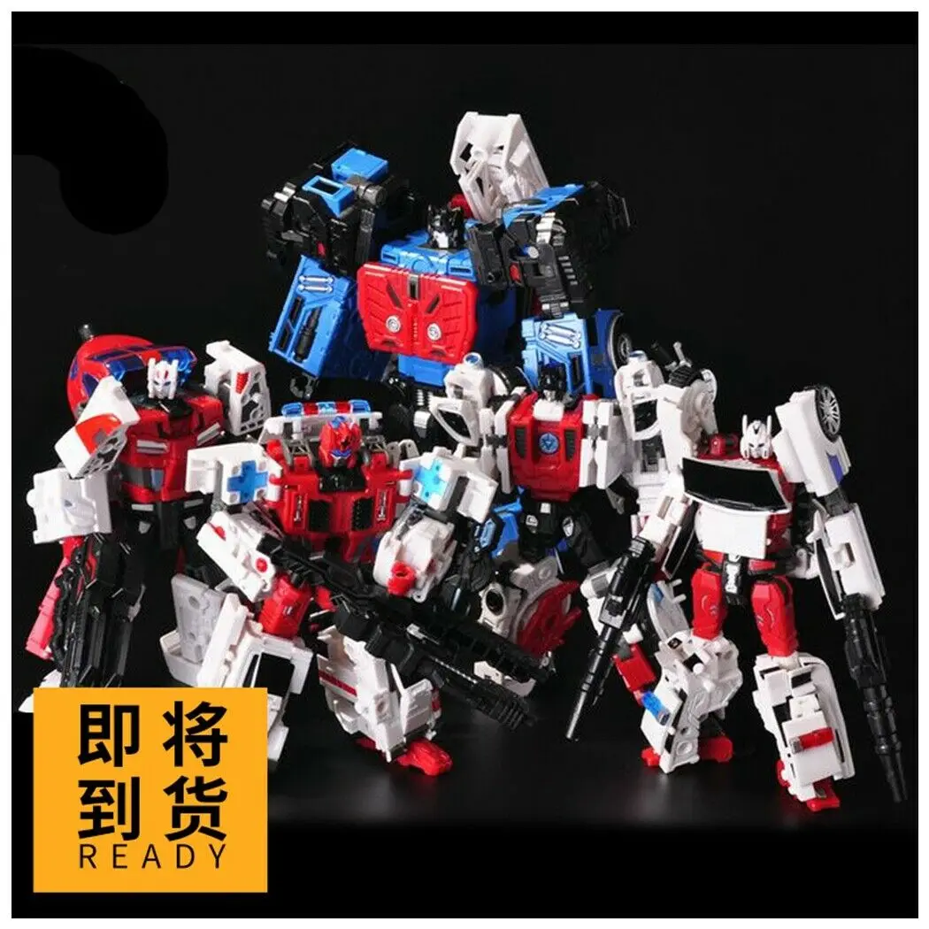 Новая трансформация TFC Toys Prometheus Combiner Defensor набор из 5 фигурок
