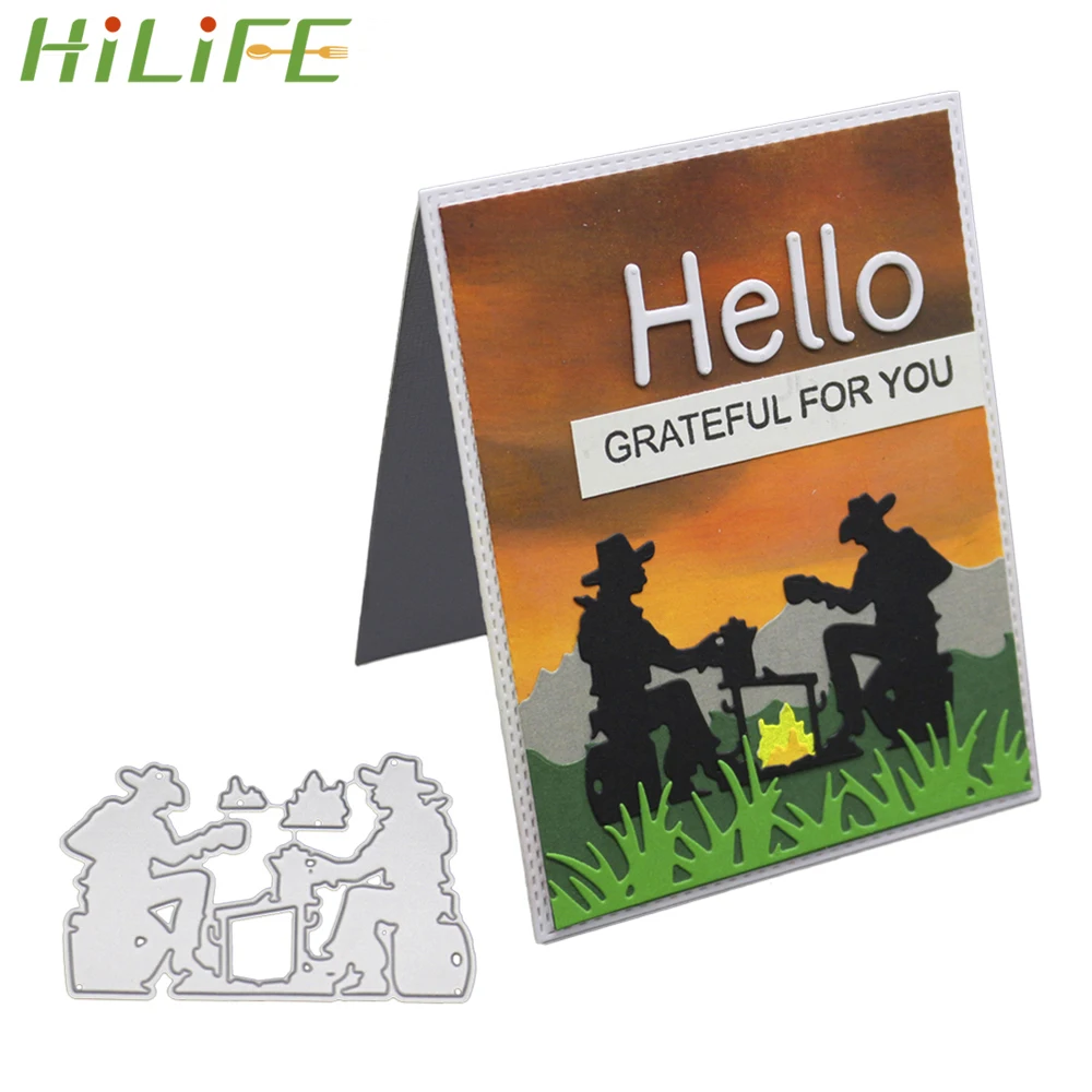 Металлические Вырубные штампы HILIFE сделай сам тиснение вырубные формы