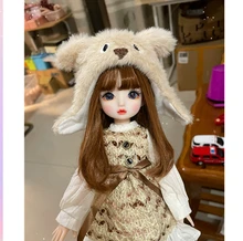 

Doll with Fashion Suit 30cm 22 Movable Jointed Dolls Toy Accessories Clothes Suit for BJD Doll DIY Toy for Girls
