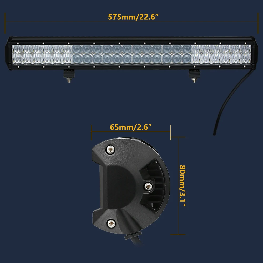 5D 20 мм/22 мм/28 дюймов светодиодные панели Led рабочий свет светодиодный свет бар для внедорожников 4х4 4WD ATV внедорожник вождения мотоцикл машина грузовик свет