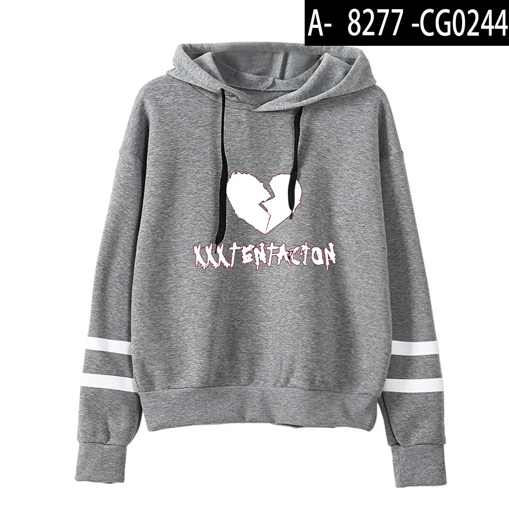 G XXXtentacion толстовки женские/мужские с длинным рукавом Модные Цветные средней длины xxxtentacion худи горячая распродажа Повседневная Уличная одежда - Цвет: G