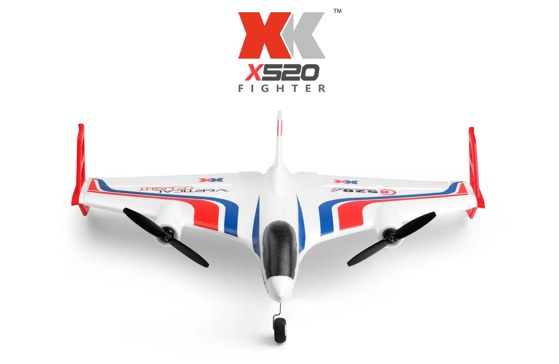 Weili XK 520 планер из пеноматериала шестипозиционный шарнир бесщеточный вертикальный посадочный трюк самолет модель дистанционного управления Самолет