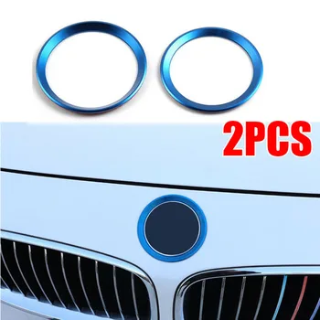 

Exterior Logo rings Auto Front Rear For BMW 3 4 Series M3 M4 E36 E46 Accessory Decal 1pc
