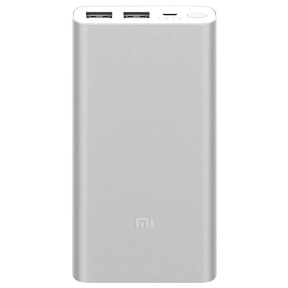 Xiao mi 10000mAh power bank 2 внешнее устройство для быстрой зарядки аккумулятора power bank 10000mAh PLM09ZM с двумя выходами USB