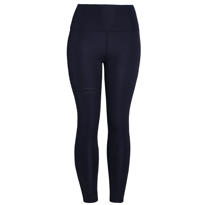 navy leggings Женские леггинсы с эффектом пуш-ап, обтягивающие леггинсы из полиэстера с высокой талией, женские узкие брюки - Цвет: navy leggings
