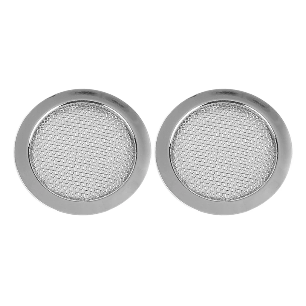 2pcs Sound Hole Insert Screen Speaker Grills for Resonator Cigar Box Guitar
