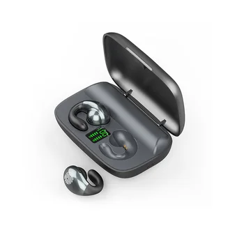 

HOT Wireless TWS Earphone Bluetooth 5.0 Touch Earbuds Mic HD Call Sport Bone Conduction Headset With 2200mAh Charging BOX