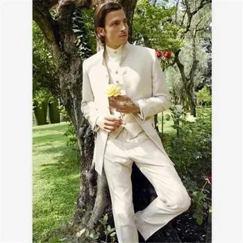 

New Classic Men’s Suit Smolking Noivo Terno Slim Fit Easculino Evening Suits For Men Groom Tuxedo Best Man Groomsmen Wedding Pro