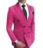 2022 New 1 piece Men's blazer suit jacket Slim Fit Double-Breasted Notch Lapel Blazer Jacket for Weeding Groom（one blazer)） ► Photo 3/6