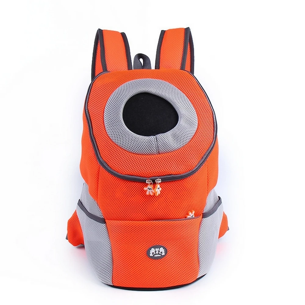 XL orange Модный рюкзак для домашних животных, нагрудный рюкзак на плечо, дышащая сумка для переноски, товары для собак - Цвет: XL orange