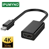 Мини-порт дисплея к HDMI 4k 1080P, кабель проектора, ТВ проектора, DP порт дисплея 1,4 для Mac Mini Apple Macbook Air Pro, соединитель ► Фото 1/6