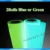 Free Ship 2Rolls Green+Blue 25cmx50cm(10"x20") Glow in Dark Heat Transfer Vinyl Press Cutting Plotter T-shirt DIY Foil Film