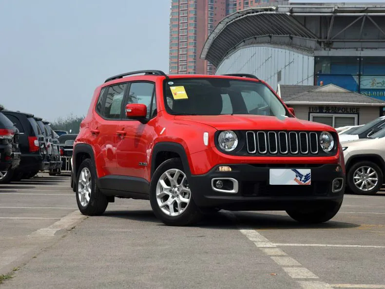 Для Jeep Renegade стекло внутренней двери Кнопка панель Крышка отделка из углеродного волокна цвет внедорожник аксессуары для укладки