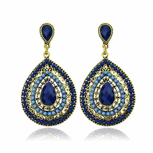 Женские серьги подвески e846 модные в богемном стиле для свадьбы 2019|dangling earrings for