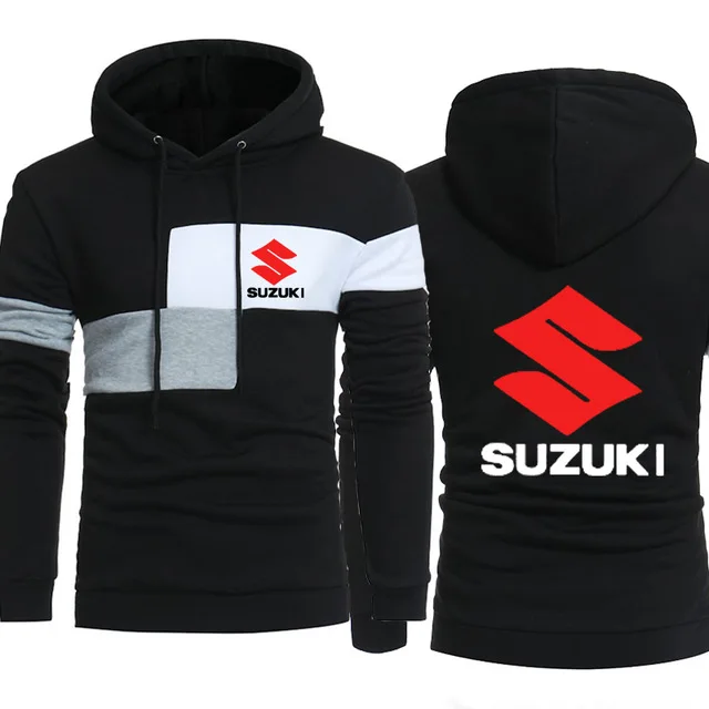 Мужские толстовки для Suzuki с логотипом автомобиля, толстовка с принтом, весна-осень, модные мужские толстовки в стиле хип-хоп, harajuku, Повседневная Толстовка с капюшоном, флисовый спортивный костюм