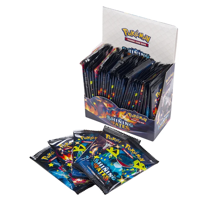 324Pcs Box Pokemon Card Shining Fates Style English Booster Battle Carte Trading Card Game Collection Cards Toys Kids Gifts 2
