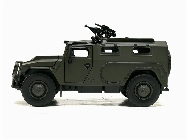 1:32 Hummer M1046 военный автомобиль модель взрывозащищенный бронированный автомобиль со звуковым светом Игрушечная машина из сплава модель