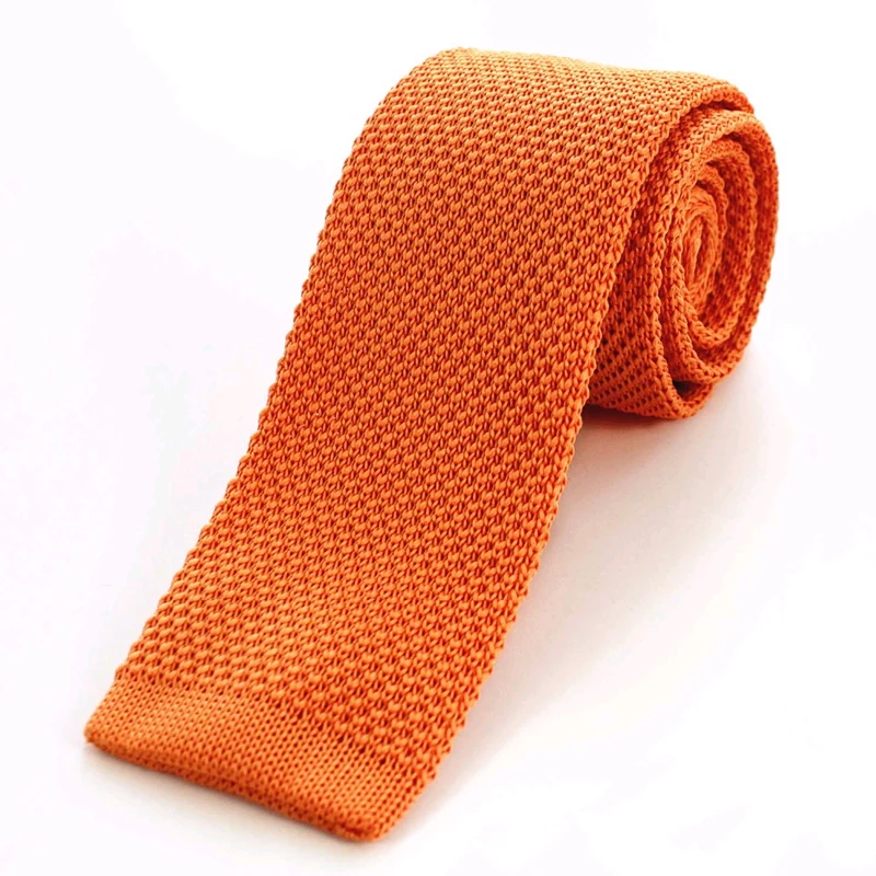 Мужской вязаный простой галстук, 5,5 см, Одноцветный, золотой, бордовый, ручная работа, высокое качество, узкий, тонкий, тонкий, тканый галстук, вечерние, аксессуары