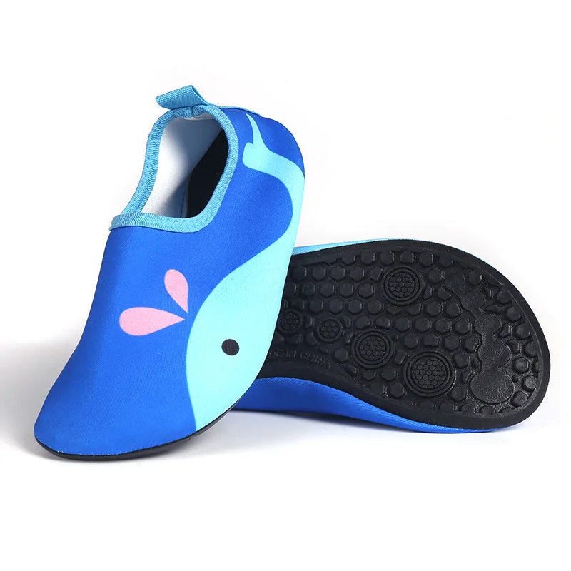 Летние детские пляжные спортивные сандалии для плавания для мальчиков и девочек, водная морская обувь, детские носки с героями мультфильмов, спортивные кроссовки для серфинга