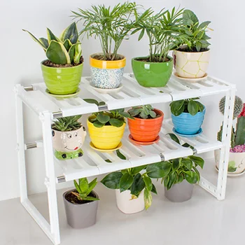 

kitchen Accessory 2-Tier Sink Rack Organizer Storage Expandable Adjustable Kitchen Shelf Holder