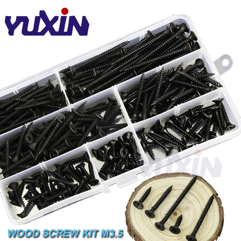 Viti Lamiera Testa Panella Phillips Inox Nero Ossido 6 X 1 - 25 Pezzi