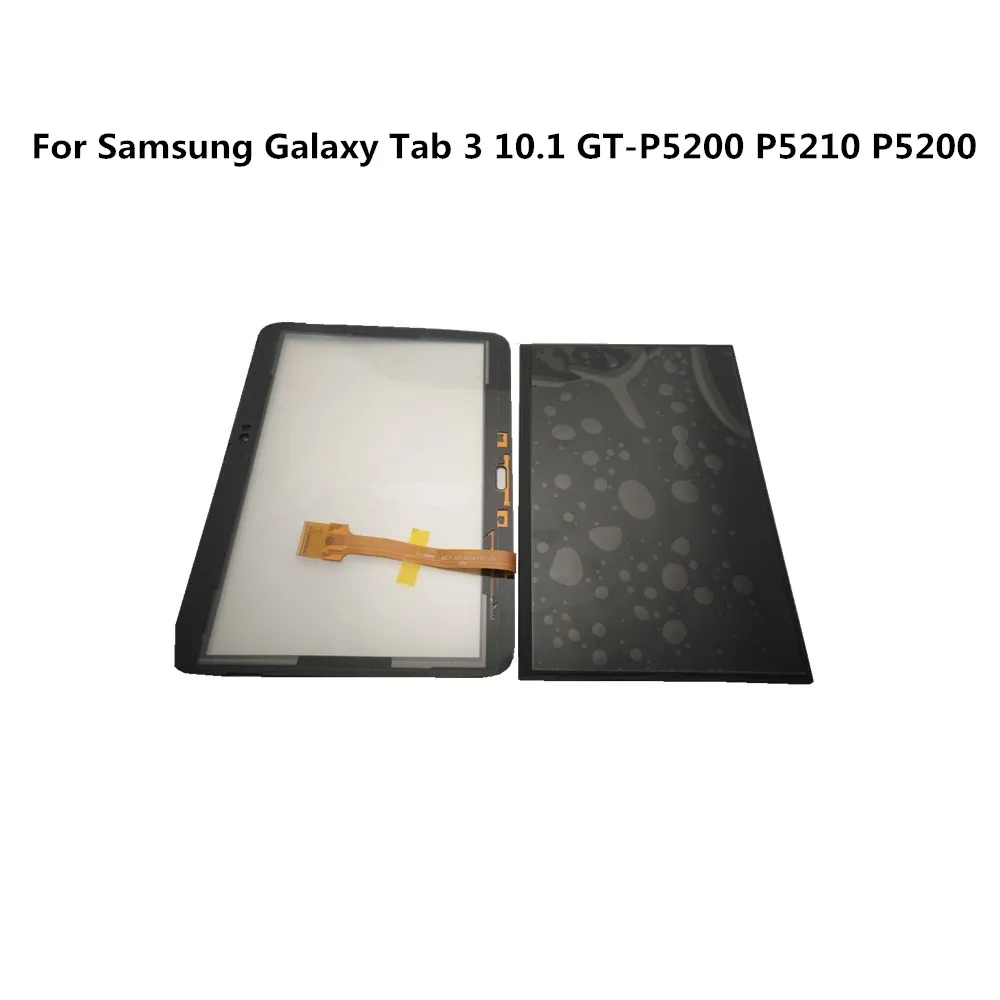 100% протестированный ЖК экран для Samsung Galaxy Tab 3 10 1 дюйма GT P5200 P5210 + дигитайзер