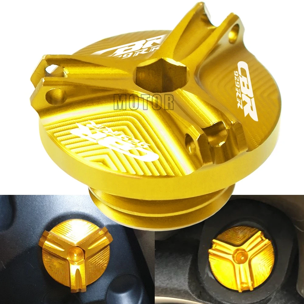 

For Honda CBR929RR 2000-2001 CBR929 CBR 929 RR 929RR Motorcycle CNC Aluminum M20*2.5 Oil Filler Cup Cover Engine Oil Cap Plug