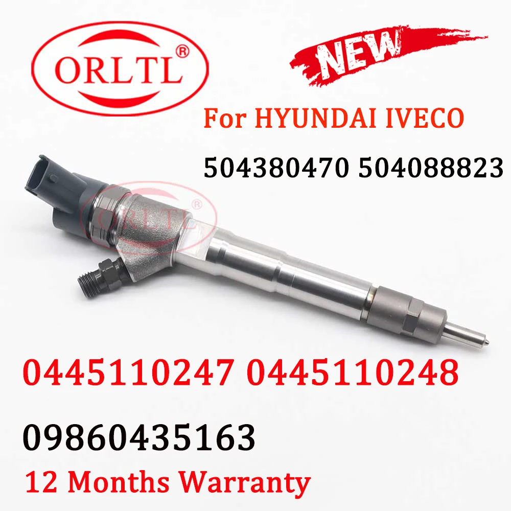 

ORLTL 0445110247 Fuel Diesel injector Nozzle Assy 0445110248 for Fiat DUCATO IVECO MASSIF DAILY 2998cc 3.0 D HPI 3.0L 0986435163