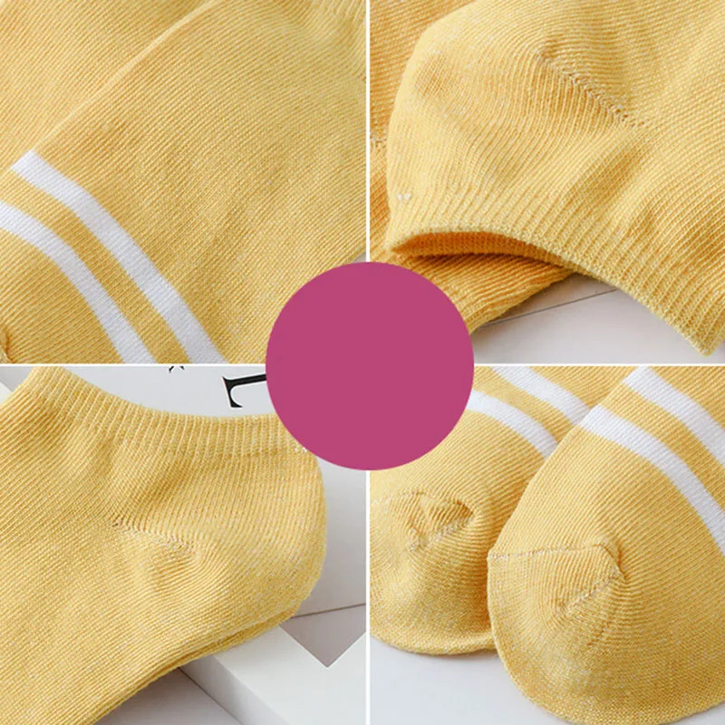 5/10 пар, полосатые короткие женские трубчатые носки с двумя полосками, носки в стиле ретро для школьников, Harajuku, XIN-Shipping