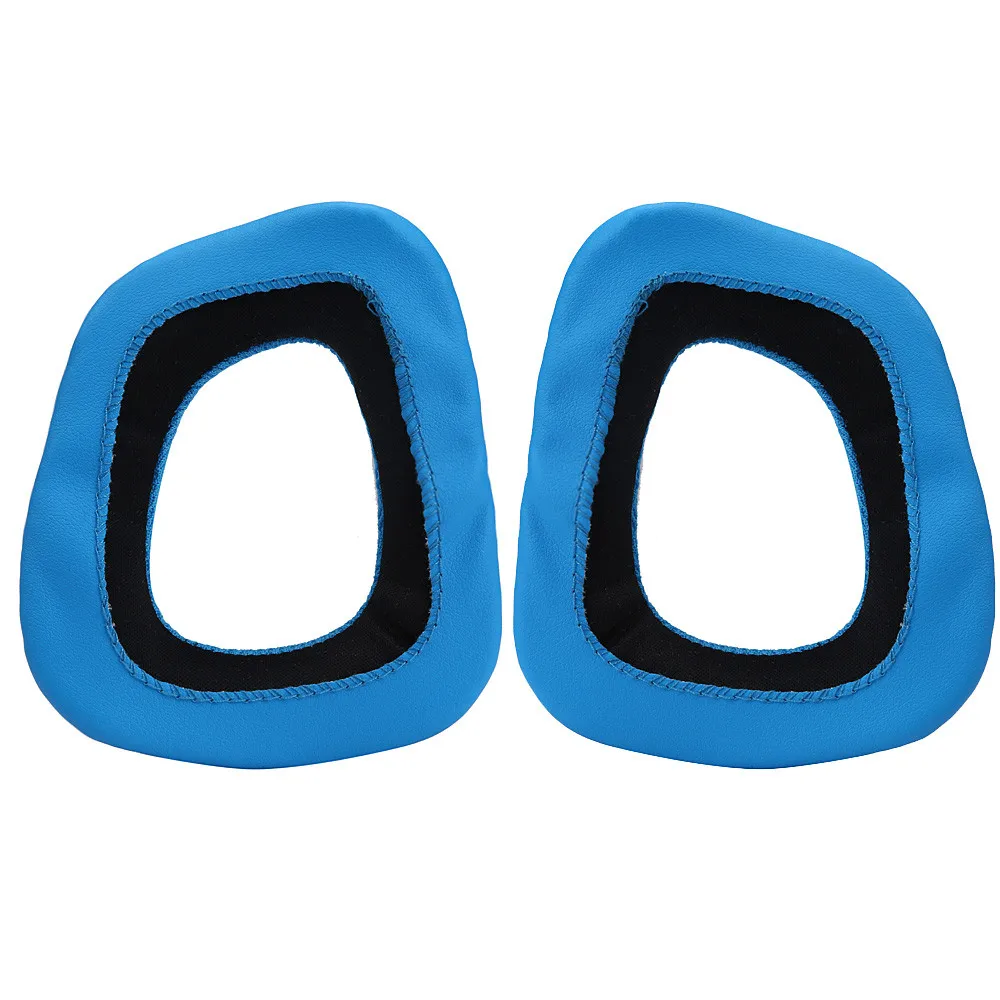 Амбушюры для Logitech запасные наушники из Протеиновой кожи и пены с эффектом памяти