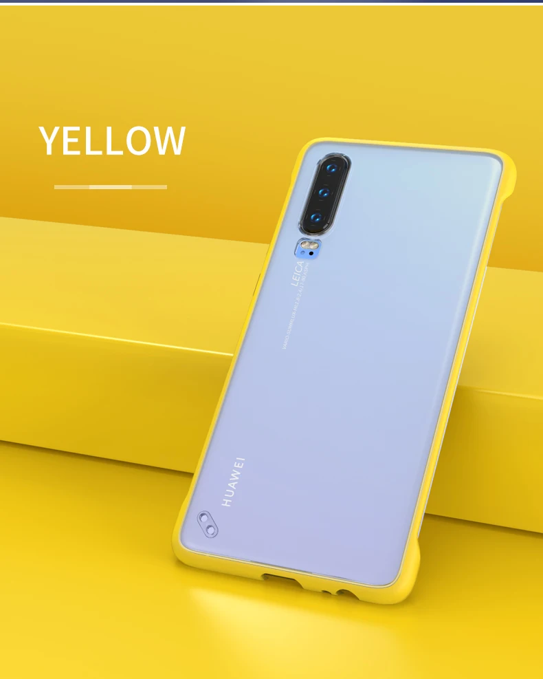 SMORSS полупакет чехол для телефона для huawei p30 pro без полей Матовый Жесткий Корпус Ультратонкий прозрачный силиконовый защитный чехол p30