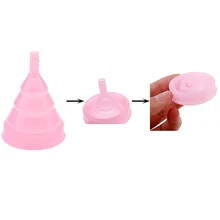 Чашки силикона менструальная чаша многоразовая леди чашка Кубок при менструации, чем колодки Лидер продаж менструальная чаша для Для женщин гигиенические тампоны для медицинских