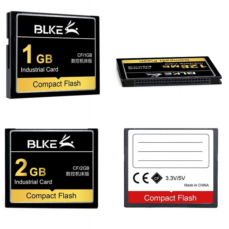 Комплект из двух предметов BLKE CF card+ кардридер Compact Flash card 4 Гб 2 Гб 1 ГБ 512 МБ 256 Мб 128 МБ для станка/ЧПУ/Fanuc карта памяти