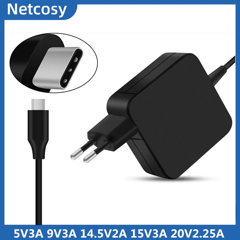 5V3A 9V3A 14.5V2A 15V3A 20V2. 25A usb type-C адаптер переменного тока зарядное устройство для Asus ZenBook 3 UX390/для lenovo ThinkPad X1/для Macbook