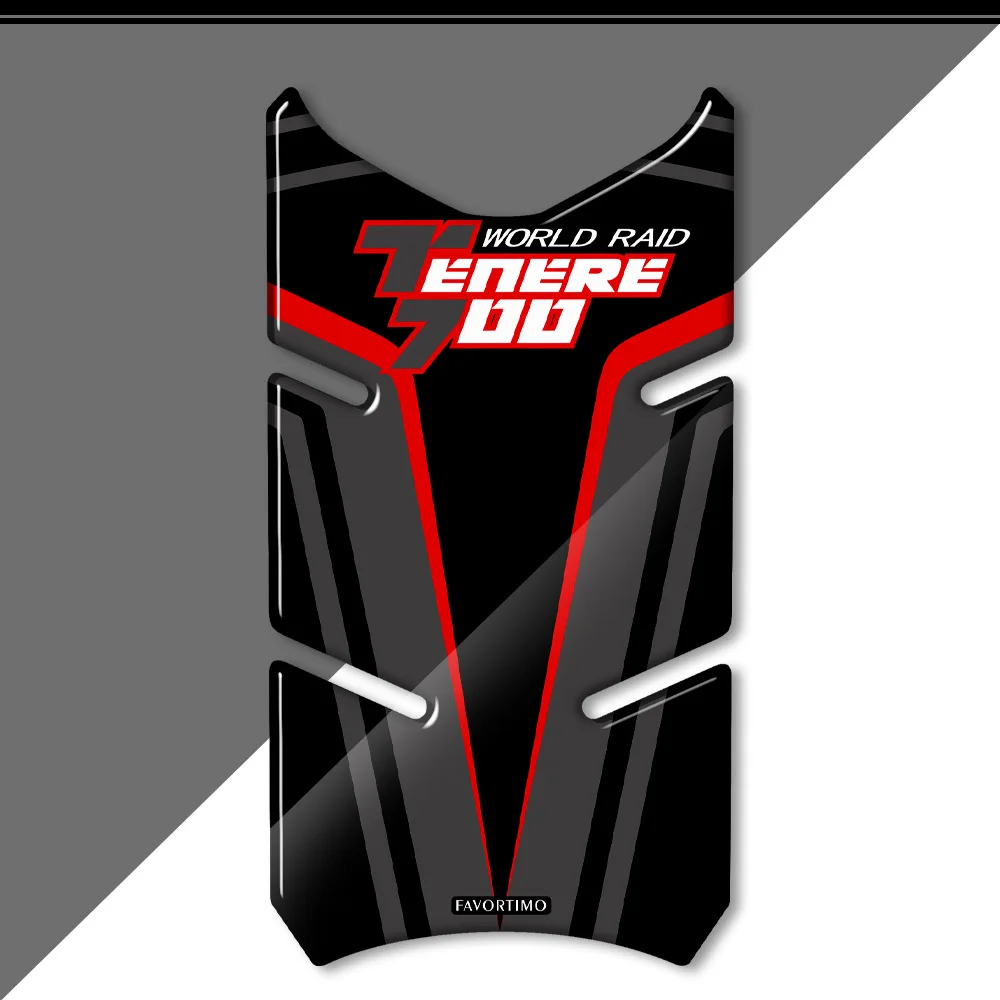 Tank Pad Protector FOR YAMAHA Tenere 700 T700 XTZ XT700 Stickers Trunk Luggage Cases Emblem Badge Logo Decal 2019 2020 2021